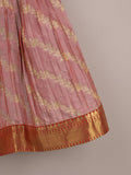 Girls Traditional Pattu Lehenga Set | Festive & Ethnic Wear | 2-3 years