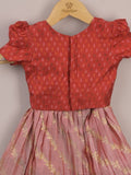 Girls Traditional Pattu Lehenga Set | Festive & Ethnic Wear | 2-3 years