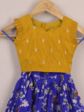 Girls Traditional Pattu Lehenga Set | Festive & Ethnic Wear | 2-3 years