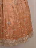 Kids designer lehenga Set | peach | party wear | 6-7 years
