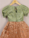 Kids designer lehenga Set | peach | party wear | 6-7 years
