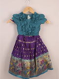 Girls Traditional Pattu Lehenga Set | Festive & Ethnic Wear | 2-3 years