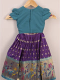 Girls Traditional Pattu Lehenga Set | Festive & Ethnic Wear | 2-3 years