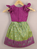 Girls Traditional Pattu Lehenga Set | Festive & Ethnic Wear | 2-3 years