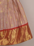 Girls Traditional Pattu Lehenga Set | Festive & Ethnic Wear | 1-2 years