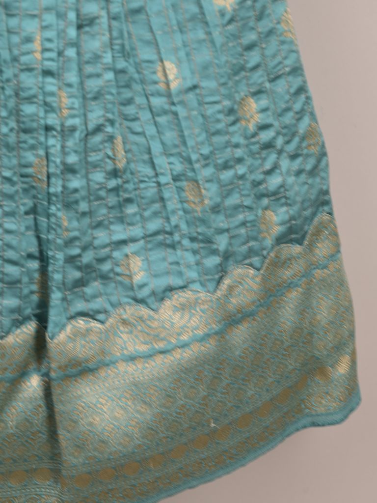 Girls Traditional Pattu Lehenga Set | Festive & Ethnic Wear | 2-3 years