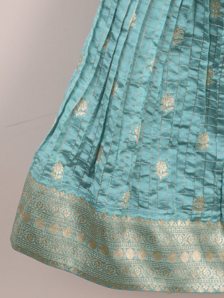 Girls Traditional Pattu Lehenga Set | Festive & Ethnic Wear | 2-3 years