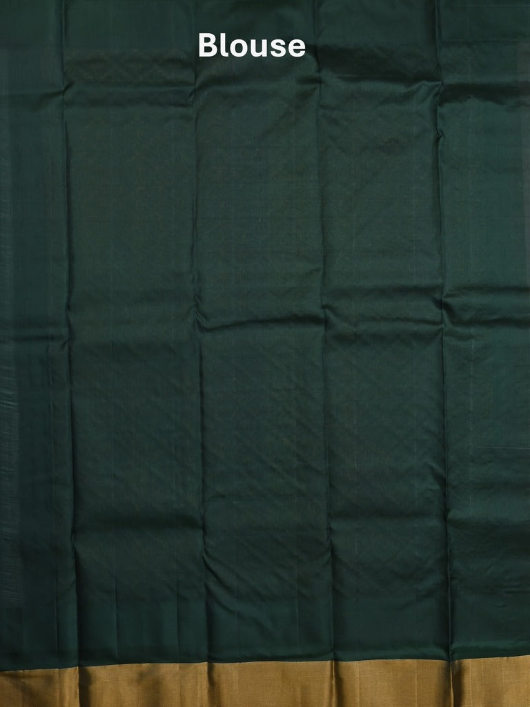 Gadwal pattu saree baby pink color allover zari weaves & kanchi border with rich pallu and contrast plain blouse