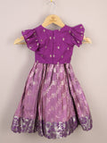 Girls Traditional Pattu Lehenga Set | Festive & Ethnic Wear | 1-2 years