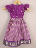 Girls Traditional Pattu Lehenga Set | Festive & Ethnic Wear | 1-2 years