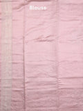 Raw mango pattu saree light purple color allover zari weaves & zari border with zari pallu and self blouse