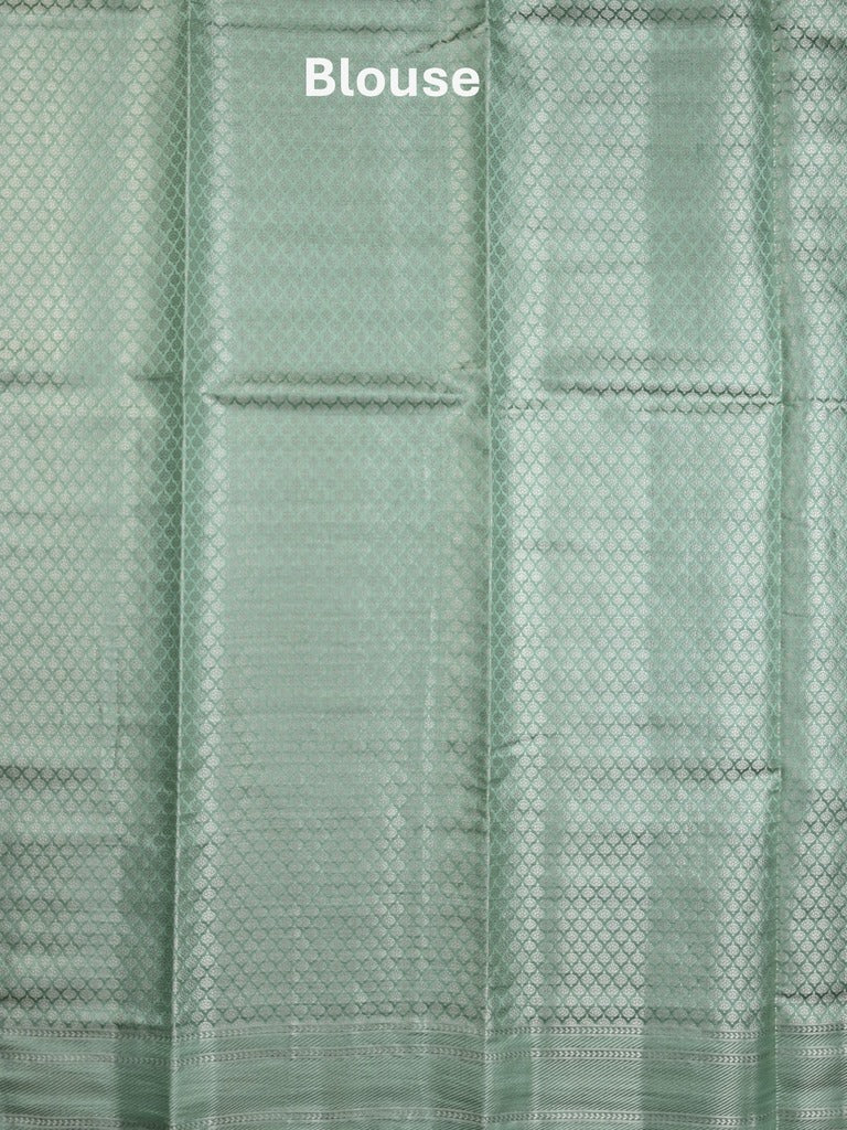 Raw mango pattu saree lavender color allover zari motifs & zari border with zari pallu and brocade blouse