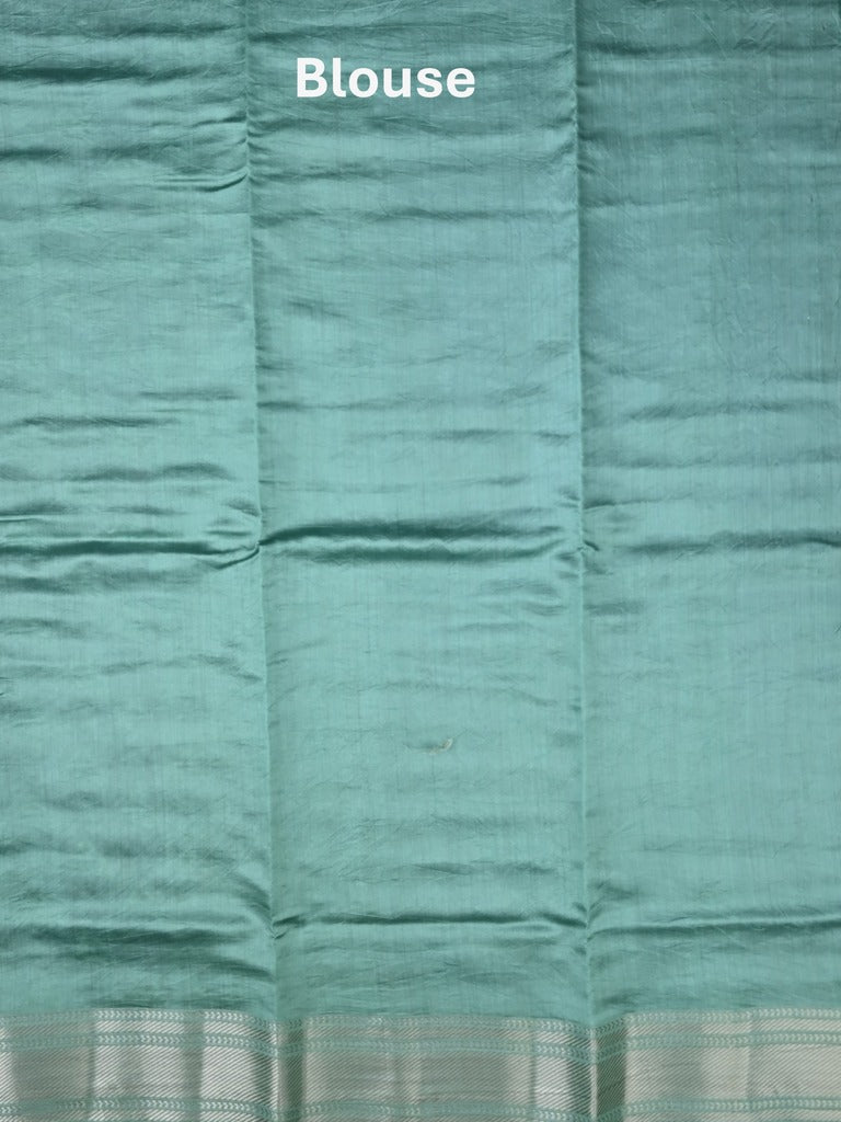 Raw mango pattu saree purple color allover zari motifs & zari border with zari pallu and brocade blouse