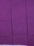 Kota fancy fancy saree half white color allover prints & zari border with printed pallu and contrast plain blouse
