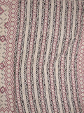 Maheswari fancy saree in cream color with pallu and attached printed blouse