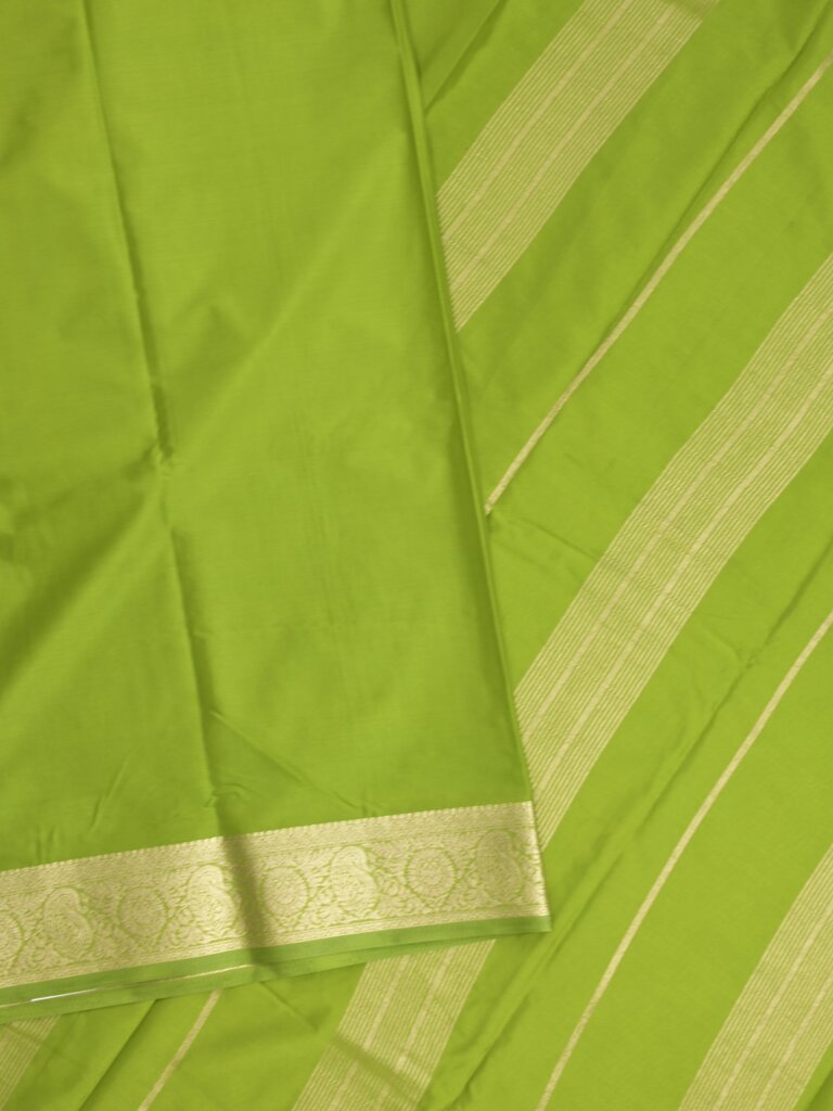 Mysore crape fancy saree for women | royal blue | allover plain | zari border