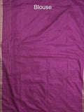 Jute matka fancy saree for women | orange | checks | party wear