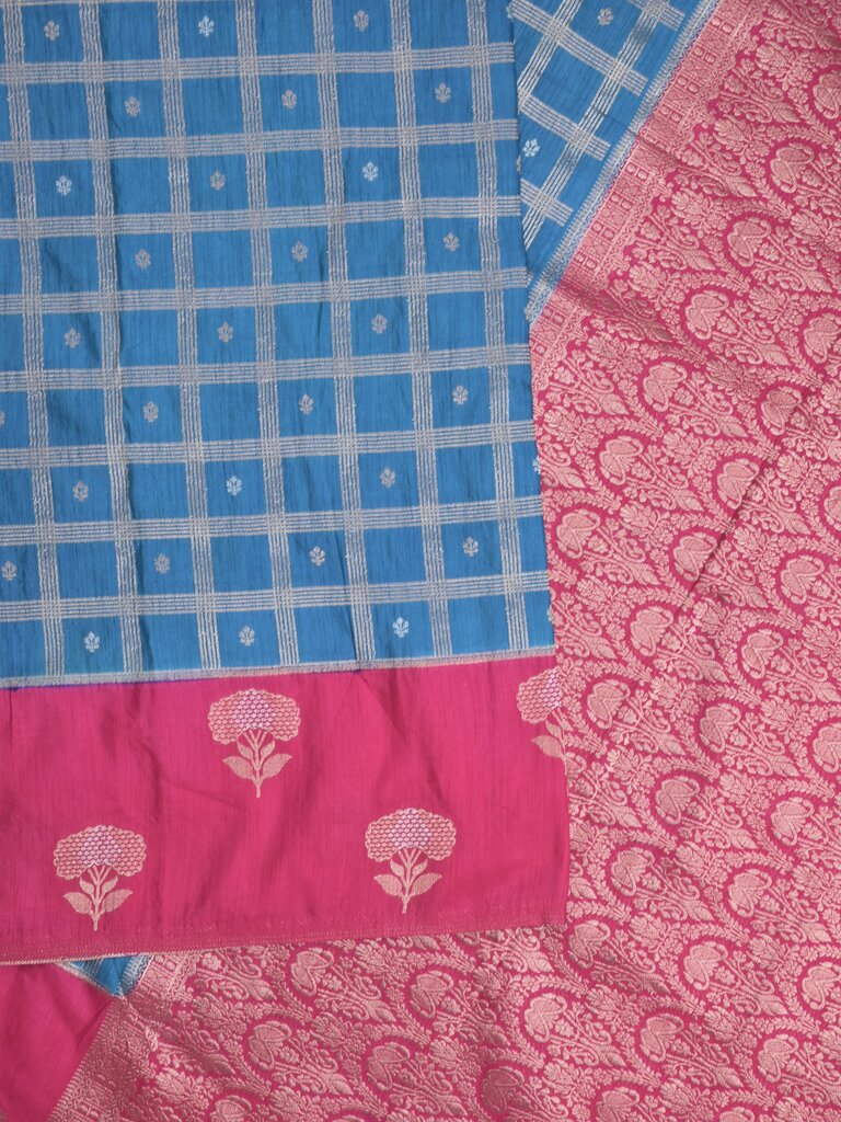 Jute matka fancy saree for women | orange | checks | party wear
