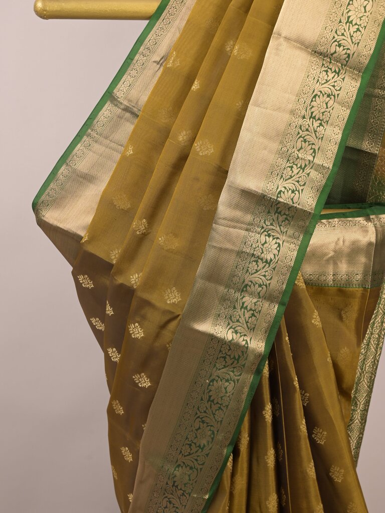 Leight weight kanchi pattu saree for women | royal blue | zari border | party wear