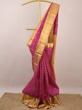 Leight weight kanchi pattu saree for women | royal blue | zari border | party wear