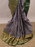 Leight weight kanchi pattu saree for women | royal blue | zari border | party wear