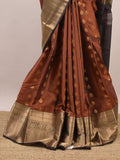 Leight weight kanchi pattu saree for women | royal blue | zari border | party wear
