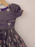 Kids Traditional Pattu Lehenga Set |baby pink | Festive & Ethnic Wear | 2-3 years