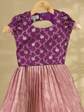Banaras Tissue Lehenga set with Intricate Zari Detailing 4-5 years