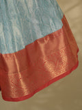 Banaras Tissue Lehenga set with Intricate Zari Detailing 8-9 years