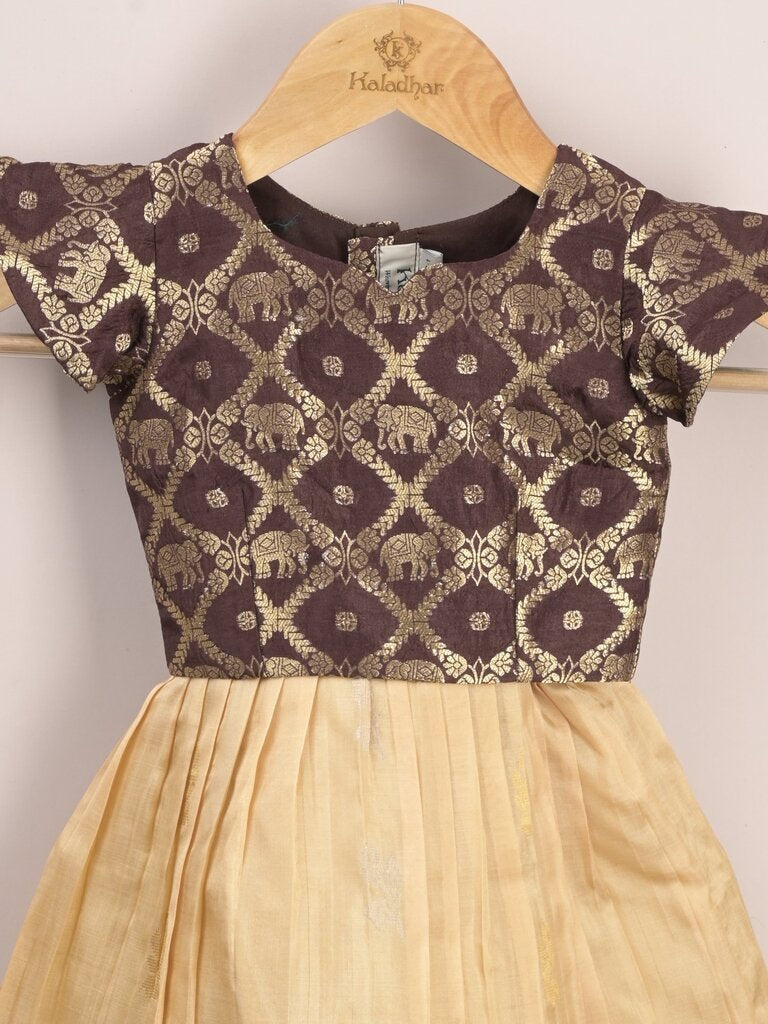 Traditional pattu lehengas for kids | festive & ethnic wear | 0-1 year