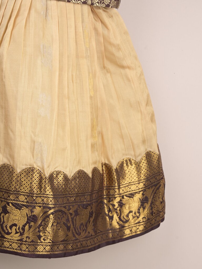 Traditional pattu lehengas for kids | festive & ethnic wear | 0-1 year