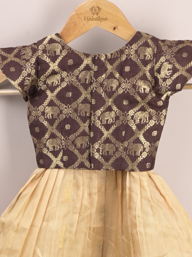 Traditional pattu lehengas for kids | festive & ethnic wear | 0-1 year