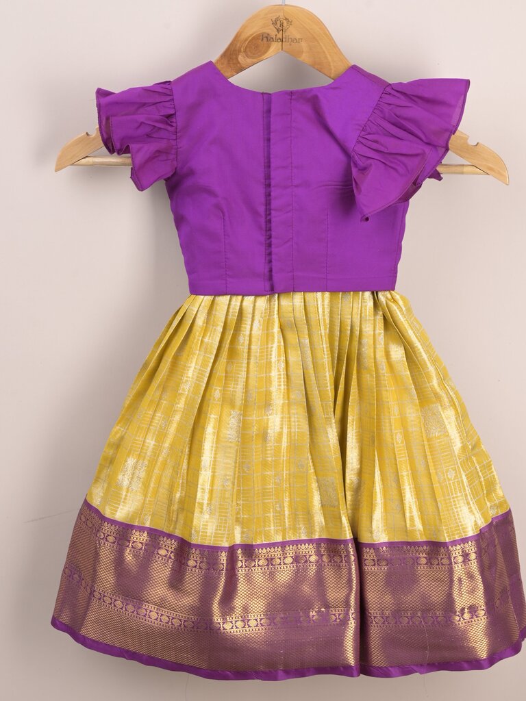Traditional pattu lehengas for kids | festive & ethnic wear | 0-1 year