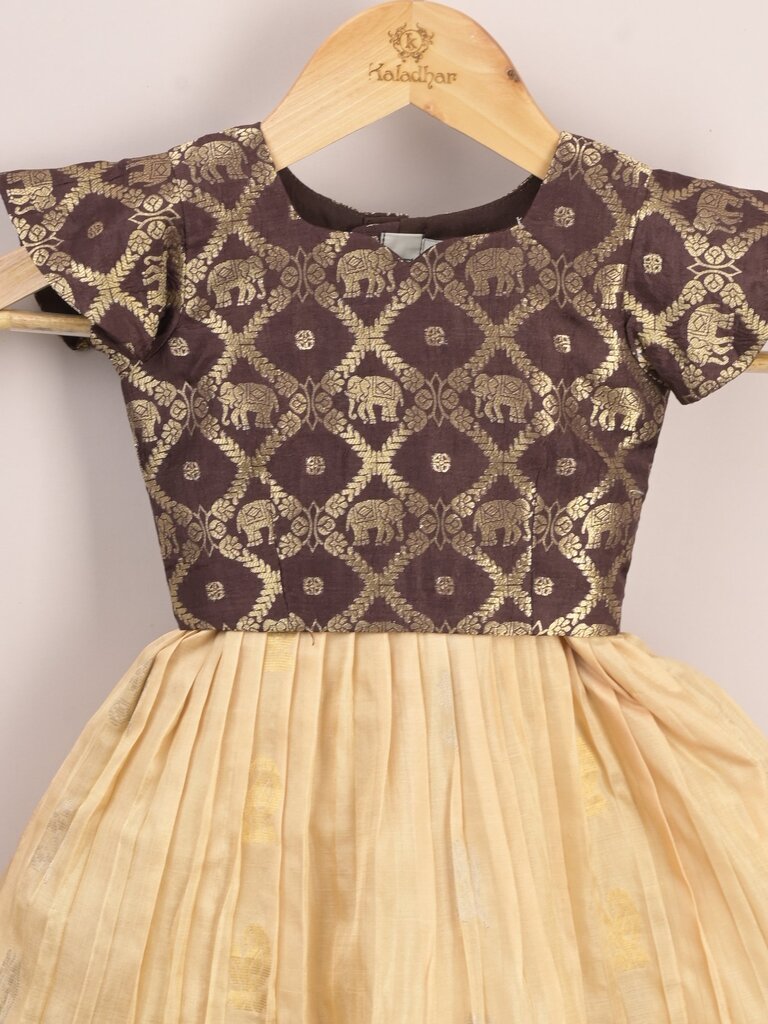 Traditional pattu lehengas for kids | festive & ethnic wear | 0-1 year
