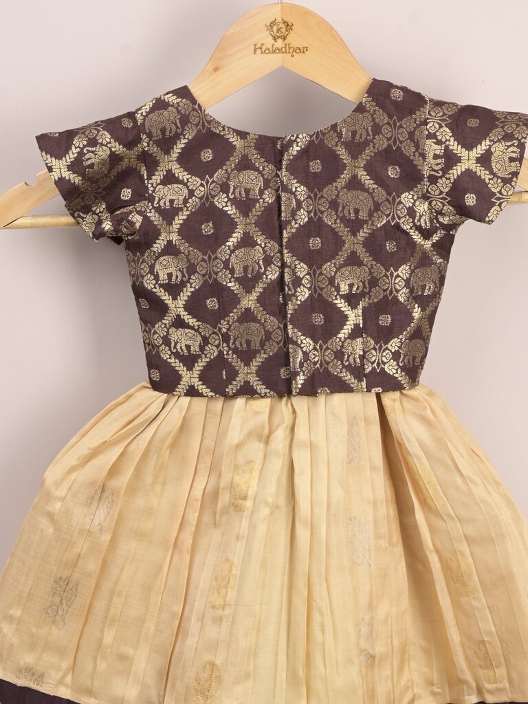 Traditional pattu lehengas for kids | festive & ethnic wear | 0-1 year