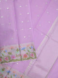 Kota Fancy Sarees with Allover Motifs, Zari Border & Matching Blouse