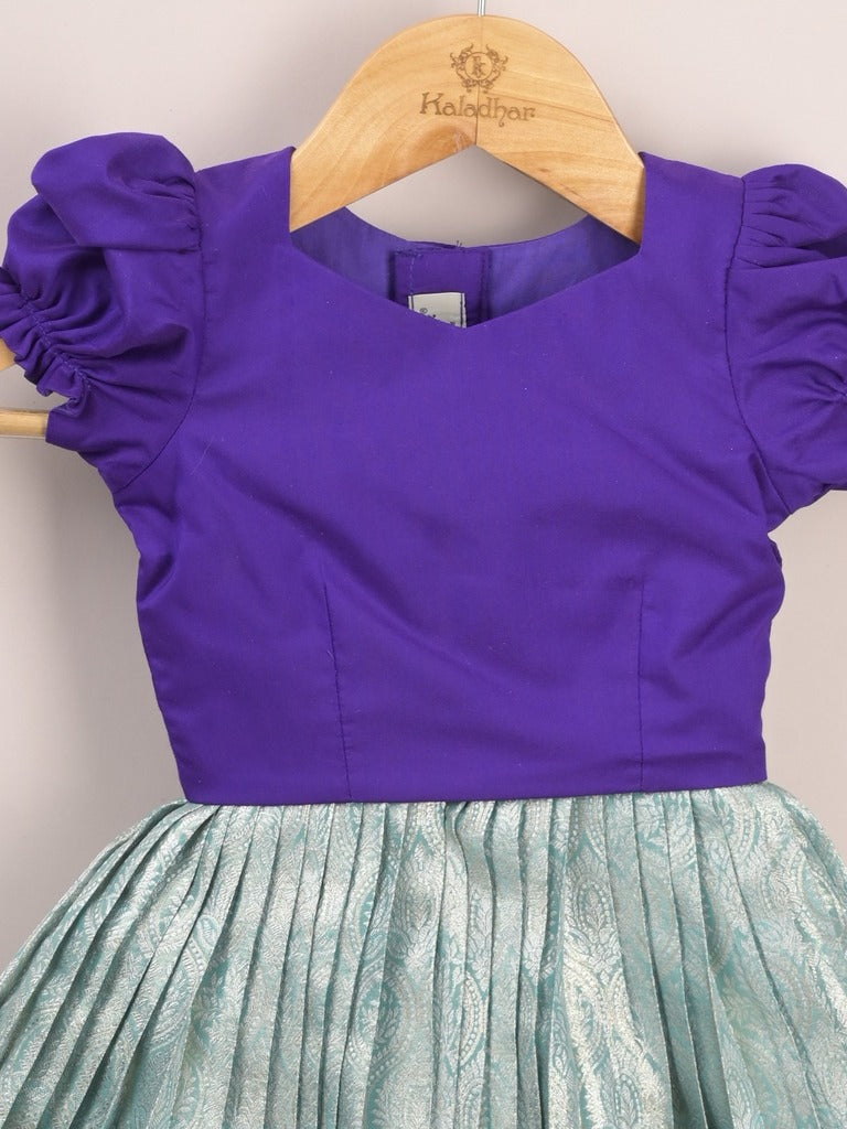 Traditional pattu lehengas for kids | festive & ethnic wear | 0-1 year