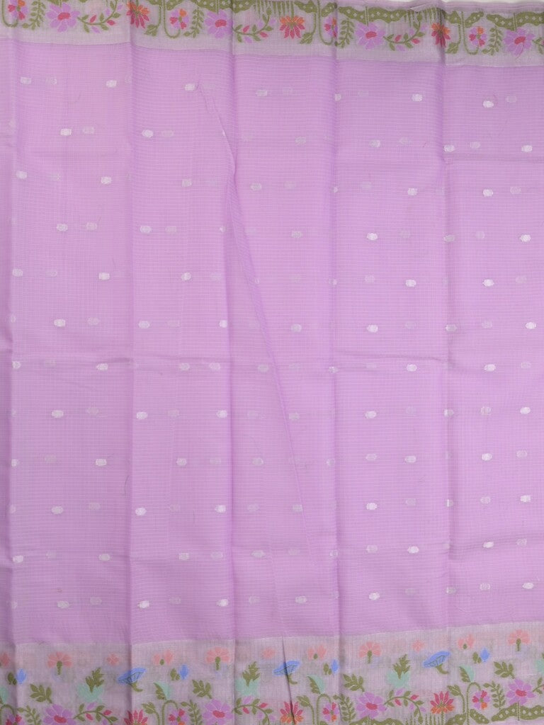 Kota Fancy Sarees with Allover Motifs, Zari Border & Matching Blouse