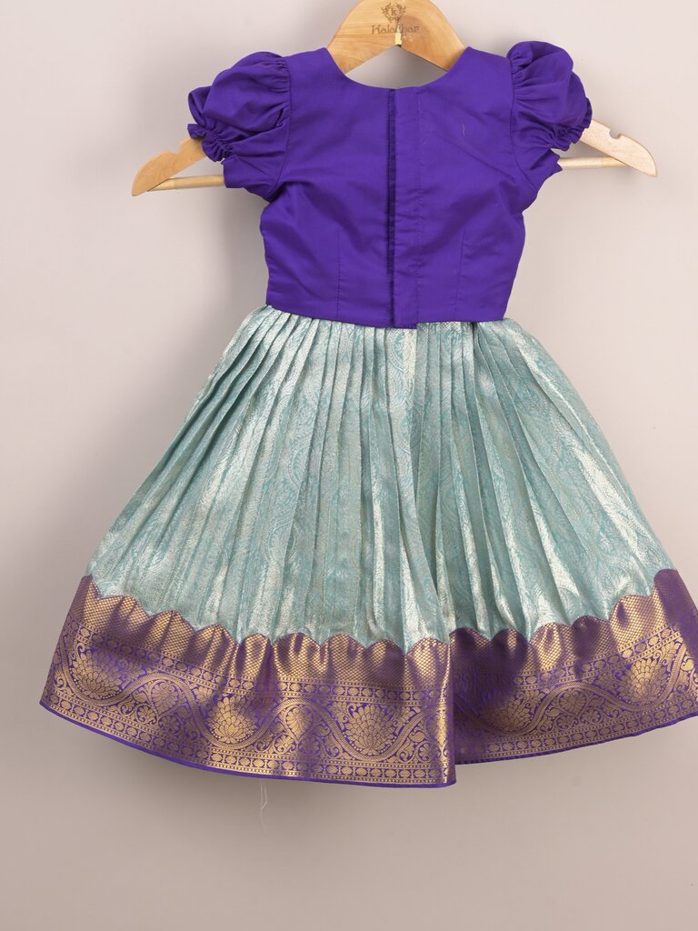 Traditional pattu lehengas for kids | festive & ethnic wear | 0-1 year