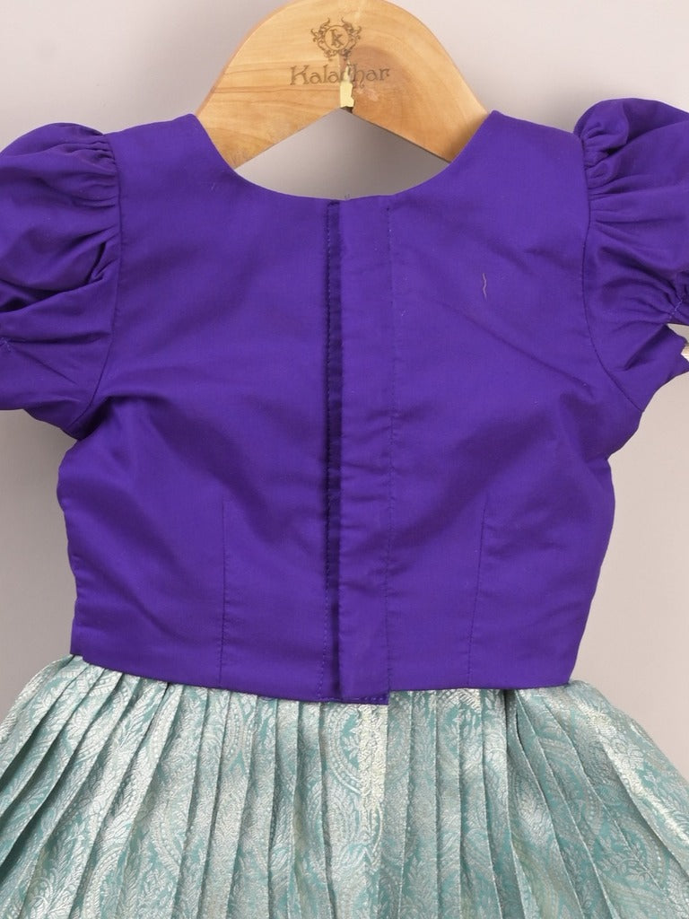 Traditional pattu lehengas for kids | festive & ethnic wear | 0-1 year
