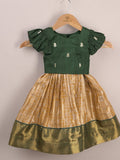 Traditional pattu lehengas for kids | festive & ethnic wear | 0-1 year