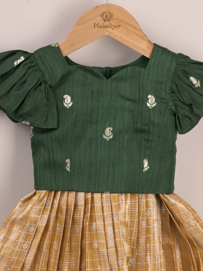 Traditional pattu lehengas for kids | festive & ethnic wear | 0-1 year