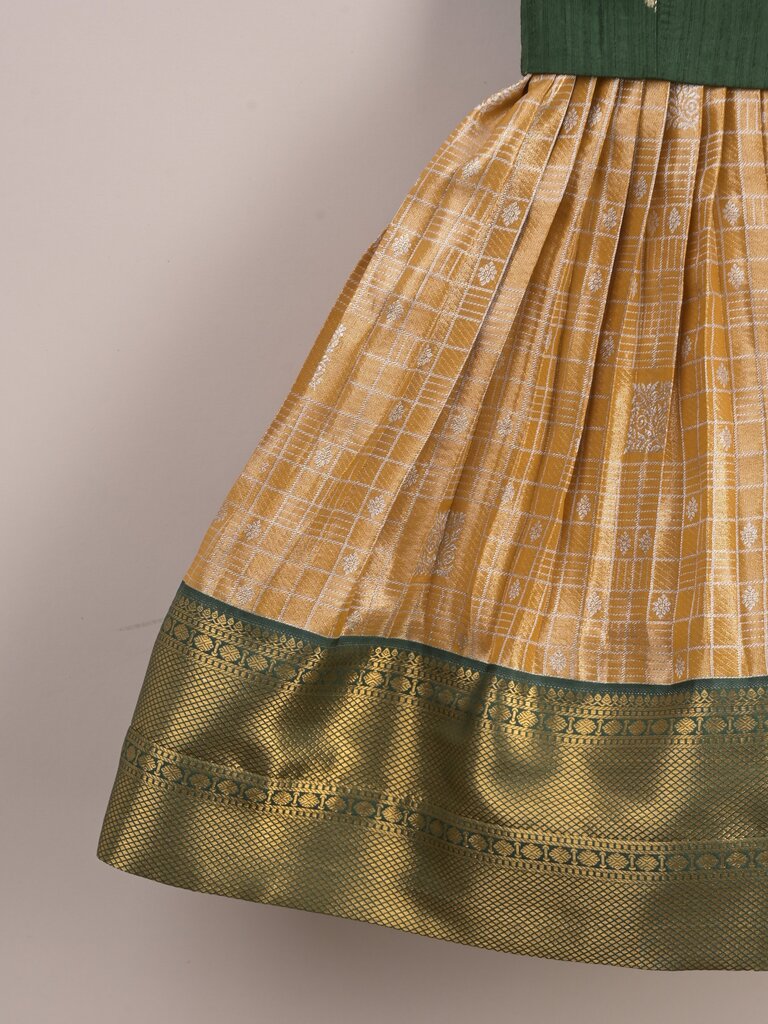 Traditional pattu lehengas for kids | festive & ethnic wear | 0-1 year