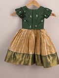 Traditional pattu lehengas for kids | festive & ethnic wear | 0-1 year