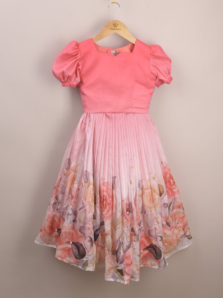 Designer kid's lehengas | baby pink | party wear | 6-7 years