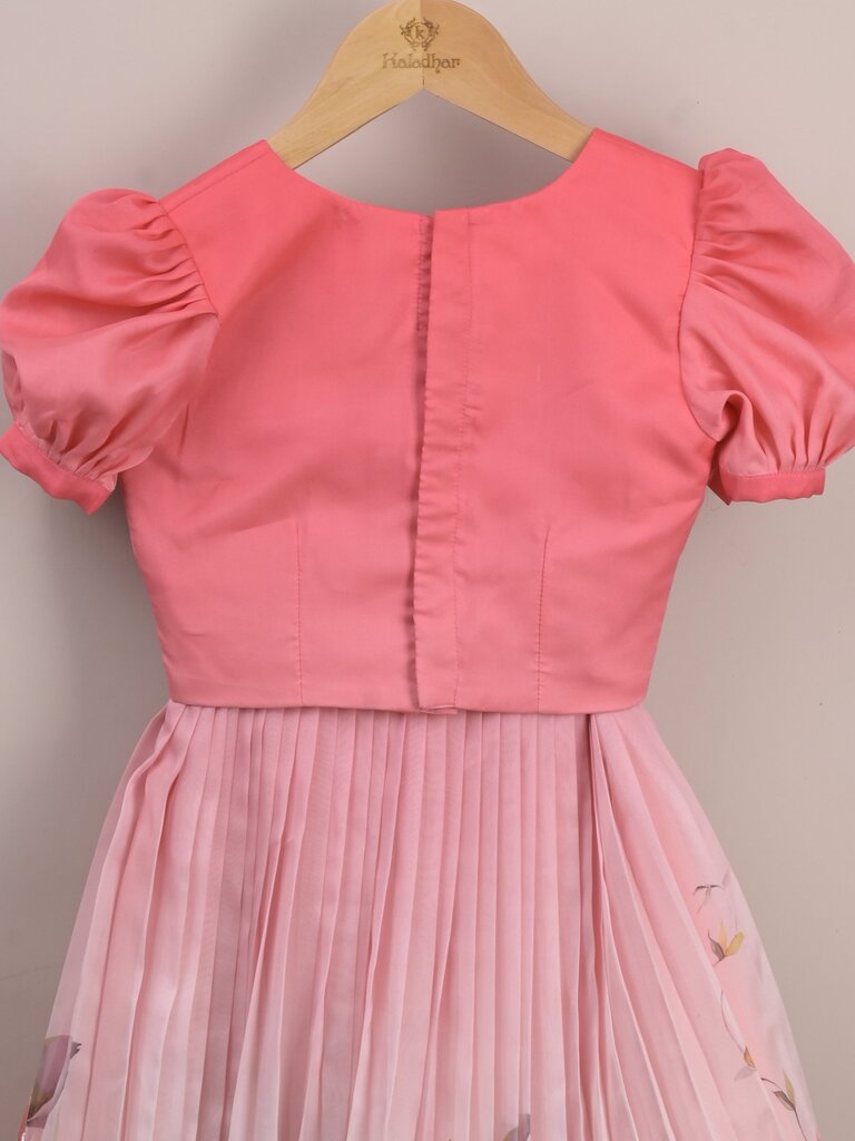 Designer kid's lehengas | baby pink | party wear | 6-7 years