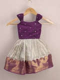 Kids Traditional Pattu Lehenga Set | Festive & Ethnic Wear | 0-6 months