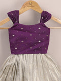 Kids Traditional Pattu Lehenga Set | Festive & Ethnic Wear | 0-6 months