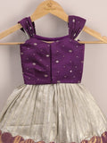 Kids Traditional Pattu Lehenga Set | Festive & Ethnic Wear | 0-6 months