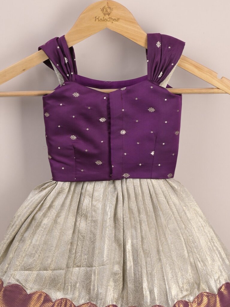 Kids Traditional Pattu Lehenga Set | Festive & Ethnic Wear | 0-6 months